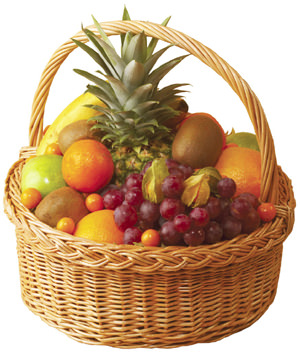Корзина с фруктами "Зульфия"- купить с доставкой в Костанай